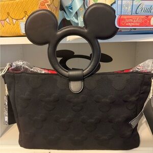 Black Mickey Mouse Tote Bag
